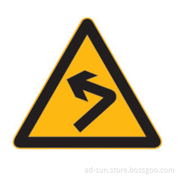 Road Using Traffic Warning Signs